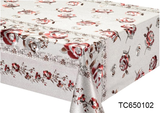 [TC650102] TC650102 300gsm 54" Metallic Embossed PrintingTablecloth(40 Yard/Roll)