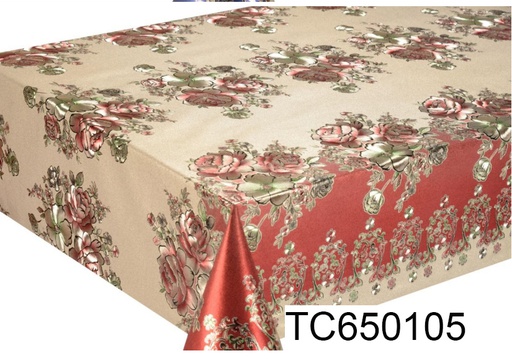 [TC650105] TC650105 300gsm 54" Metallic Embossed PrintingTablecloth(40 Yard/Roll)