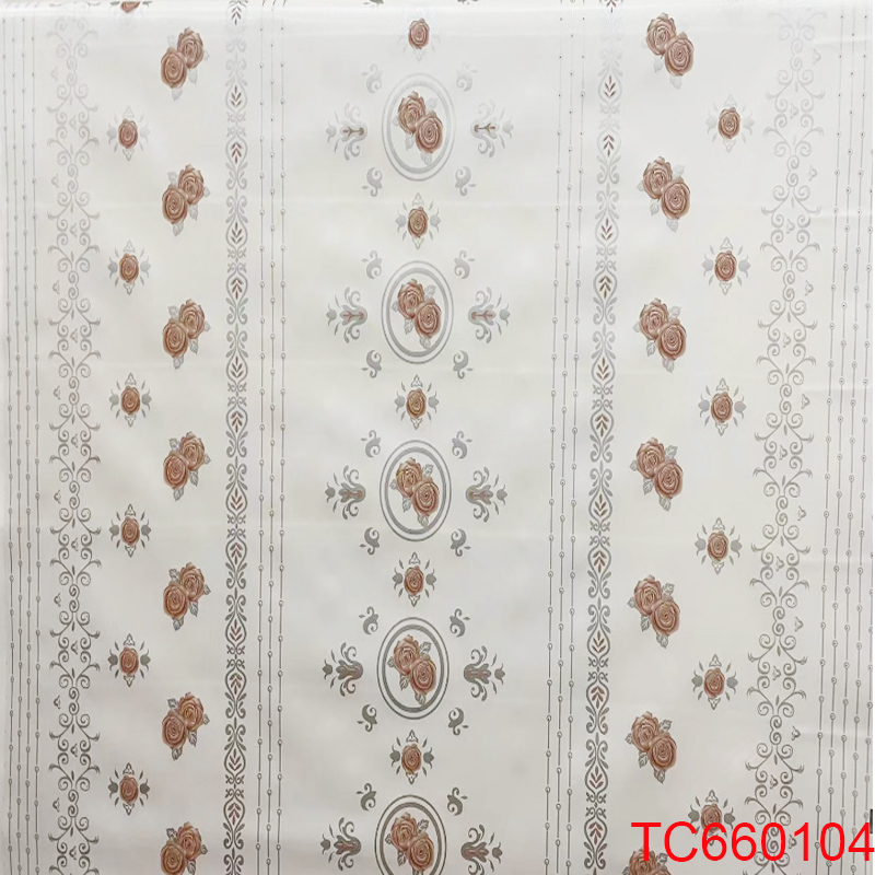 TC660104 300gsm 54" PVC Pearlescent Tablecloth (40 Yard/Roll)