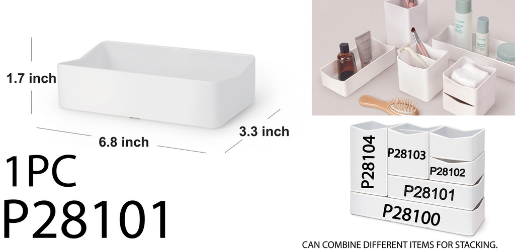 17.3 x 8.5 x 4.5cm Storage Box  (72 pc/ctn)