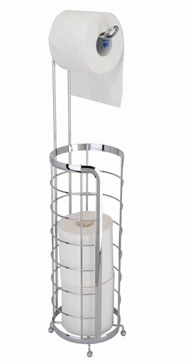 [18096] 25" Iron Standing Toilet Paper Holder (12 pc/ctn)