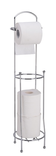 [18097] 25" Iron Standing Toilet Paper Holder (12 pc/ctn)