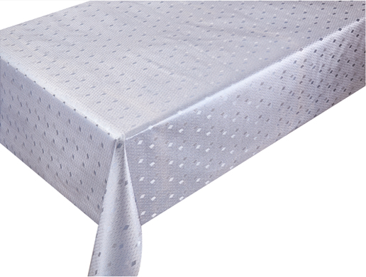 300gsm 54&quot; PVC Metallic Embossed  Tablecloth (40 Yard/Roll)