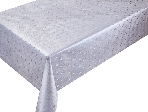 [TC670001] 300gsm 54" PVC Metallic Embossed  Tablecloth (40 Yard/Roll)