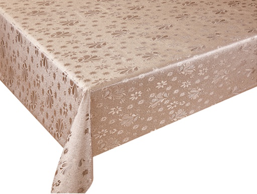 [TC670003] 300gsm 54" PVC Metallic Embossed  Tablecloth (40 Yard/Roll)