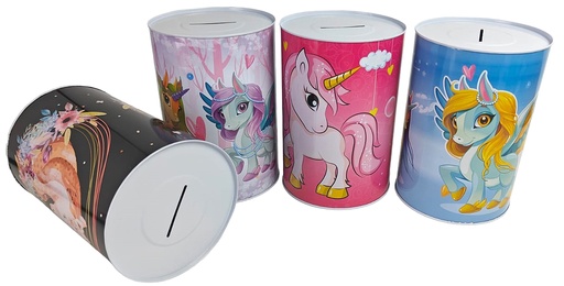 [HT10105U] 15 x 21.5cm Kids Money Bank, mixed pattern (24 pc/ctn)