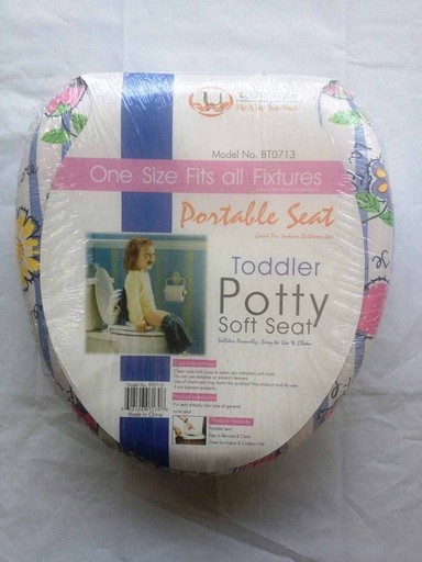 [BT0713] 12" Soft Toddler Toilet Seat (6 pcs/ctn)