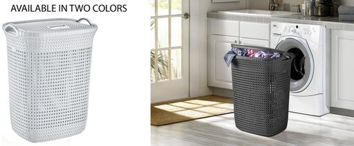 [P70063] 65 Liter Knit  Design Clothes Basket/Hamper(6 pc/ctn)