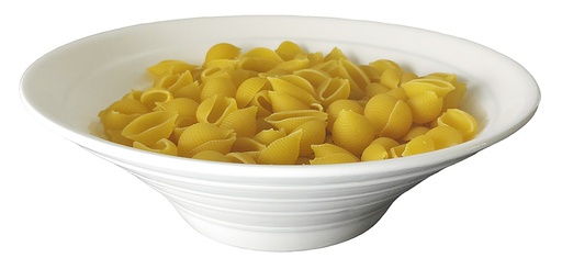 [GGK700-120] 12" White Ceramic Ramen/Noodle Bowl (12 pc/ctn)