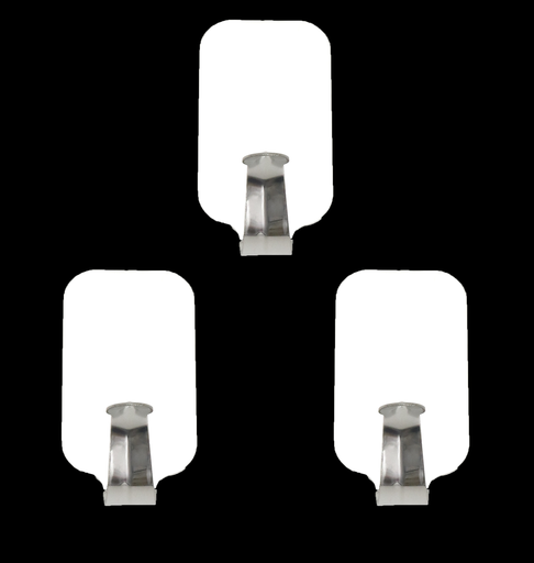 [P350] 3 pc Stainless Steel Hook Set (360 set/ctn)