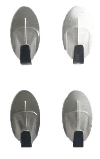 [P352] 4 pc Stainless Steel Hook Set, 30x25mm (480 set/ctn)
