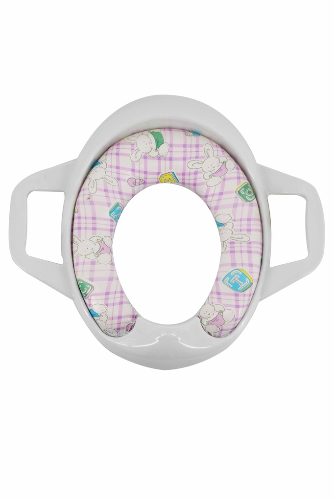 12" Soft Toddler Toilet Seat with Handles (6 pcs/ctn)