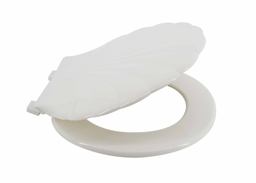 [BT0778] 17" PP Toilet Seat with Moulded Shell Design (6 pcs/ctn)