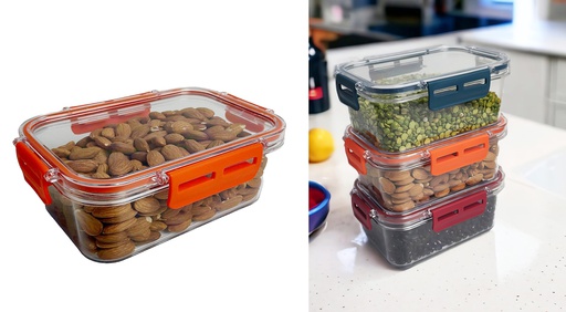 [P28412] 800 ml Plastic Food Storage Container (24 pc/ctn)
