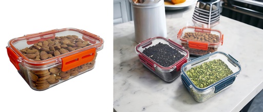 [P28413] 1700 ml Plastic Food Storage Container (24 pc/ctn)