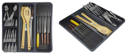 [71091] 7 Section Plastic Utensil Organizer (12 pc/ctn)