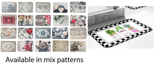 [BT013] 50x70cm 600gms Digital Mat, Mixed Color (75pc/ctn)