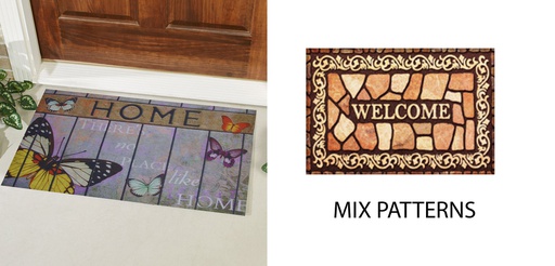 [BT014] 40x70cm Door Mat, Mixed Color (20 pc/ctn)