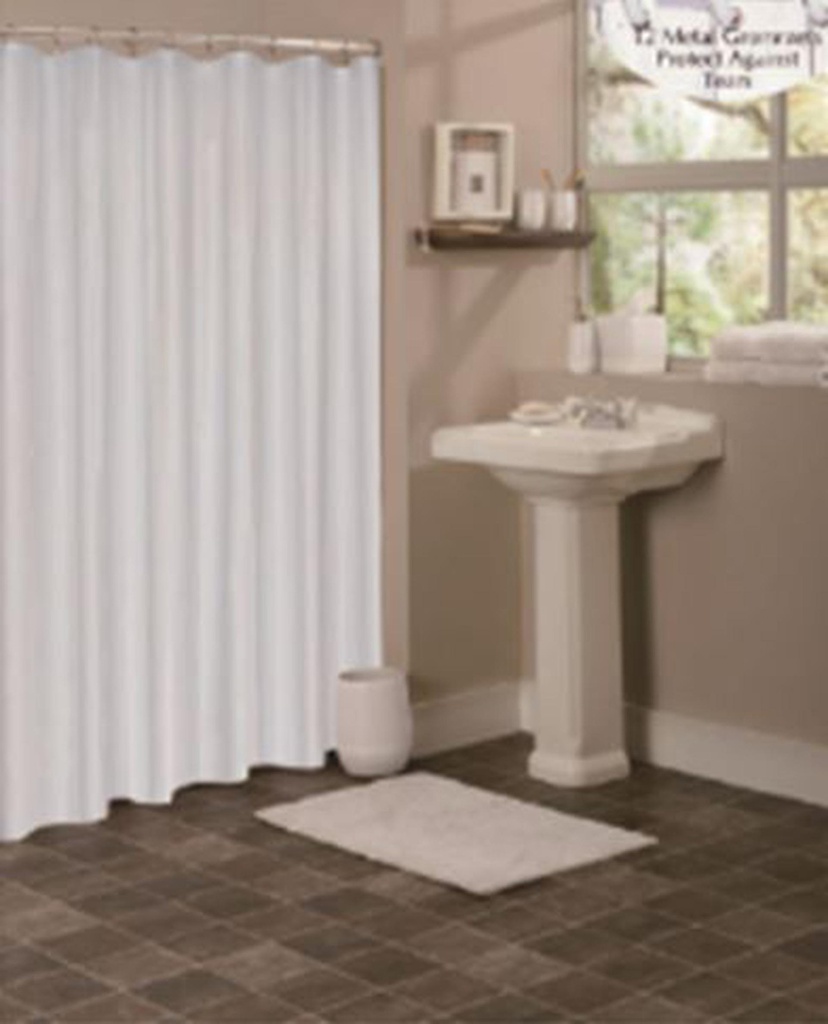 70"x72" PEVA Frosted Shower Curtain with 3 Magnets, 90 GSM(24 pc/ctn)