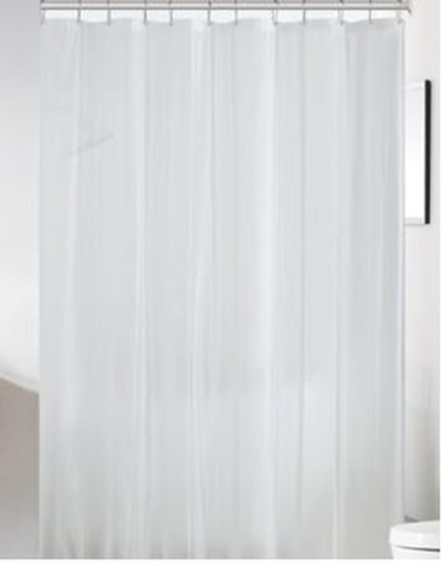 [BT1701FR] 70"x72" PEVA Frosted Shower Curtain with 3 Magnets, 135 GSM (16 pcs/ctn)