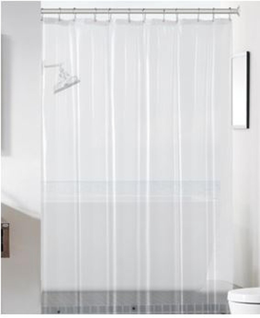70"x72" PEVA Clear Shower Curtain with 3 Magnets, 135 GSM(16 pcs/ctn)