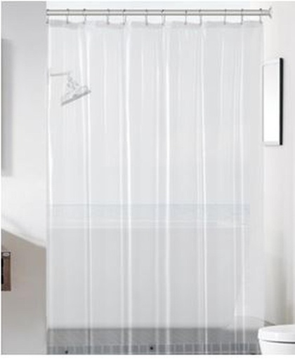 [BT1701CL] 70"x72" PEVA Clear Shower Curtain with 3 Magnets, 135 GSM(16 pcs/ctn)