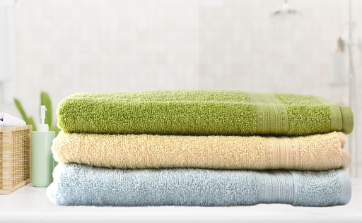 [BT316] 27 x 54" 100% Cotton Bath Towel, Mixed Colors (24 pcs/ctn)