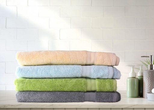 [BT318] 27 x 54" 100% Cotton Bath Towel, Mixed Colors (24 pcs/ctn)