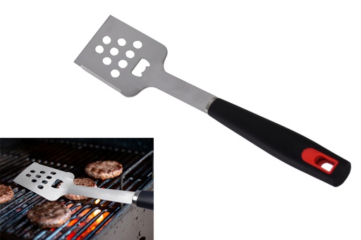 [77041] 17" Stainless Steel BBQ Turner (48 pc/ctn)