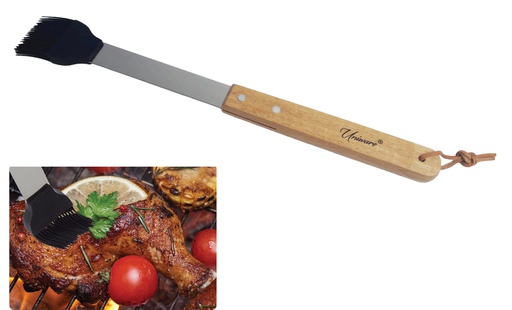 [77046] 16" Stainless Steel BBQ Brush (48 pc/ctn)
