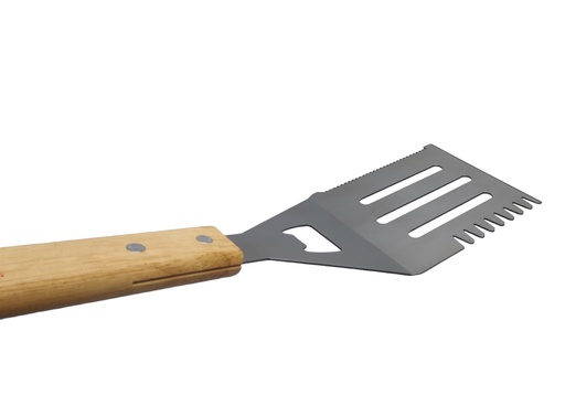 [77048] 15" Stainless Steel Multi-Function BBQ Turner (48 pc/ctn)