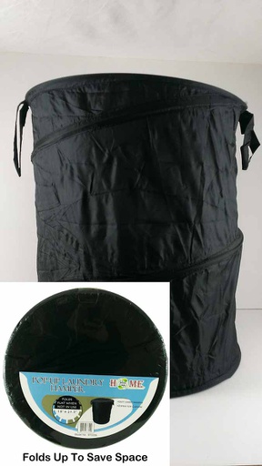 [BT3335] 190T Polyester Black Pop-Up Hamper (24 pcs/ctn)