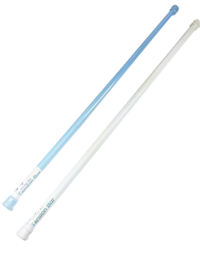 [BT5410] 41"~76" Adjustable Steel Shower Rod, Mixed Colors (24 pcs/ctn)