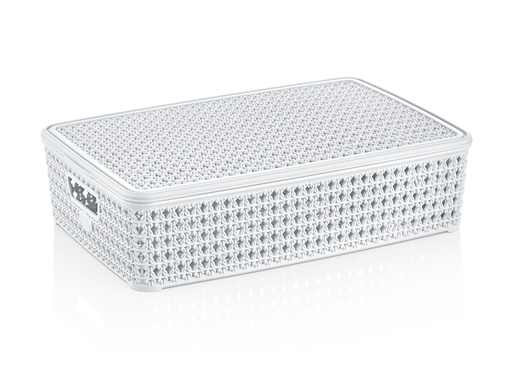 [P70067] 12 Liter Knit  Design Multi-Purpose Box (12 pc/ctn)