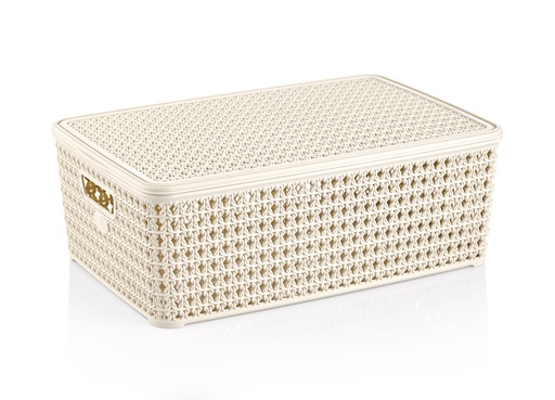 [P70068] 15 Liter Knit  Design Multi-Purpose Box (12 pc/ctn)