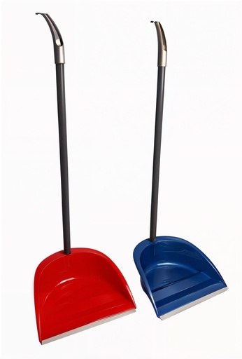 [C21-10483] Italian Dust Pan w. Metal Handle (20 pc/ctn)