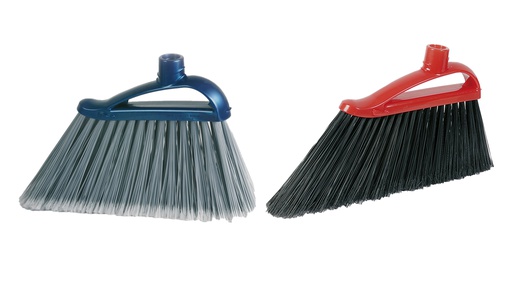 [C21-10484] Italian Angle Broom w. Metal Handle (25 pc/ctn)