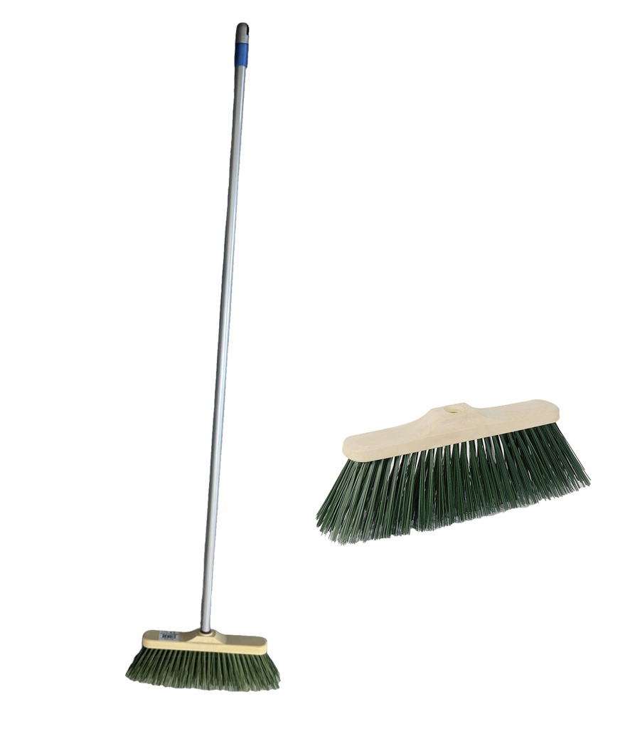 Italian Outdoor Broom w. Metal Handle (20 pc/ctn)