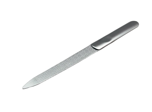 [BU-A04] Nail File, Stainless Steel, Uniform Coarseness, 4.6" (576 pcs/ctn)