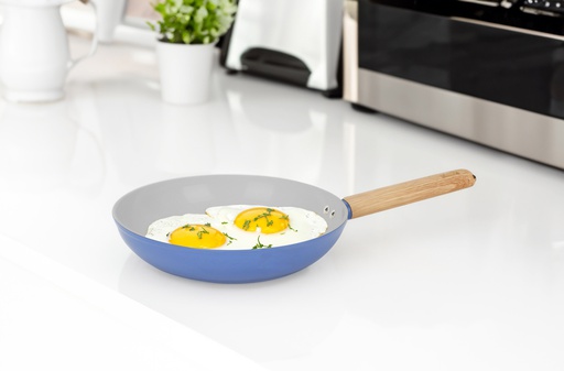 [4017-20] 8"(20cm) Non-Stick Alum. Fry Pan (6 pc/ctn)