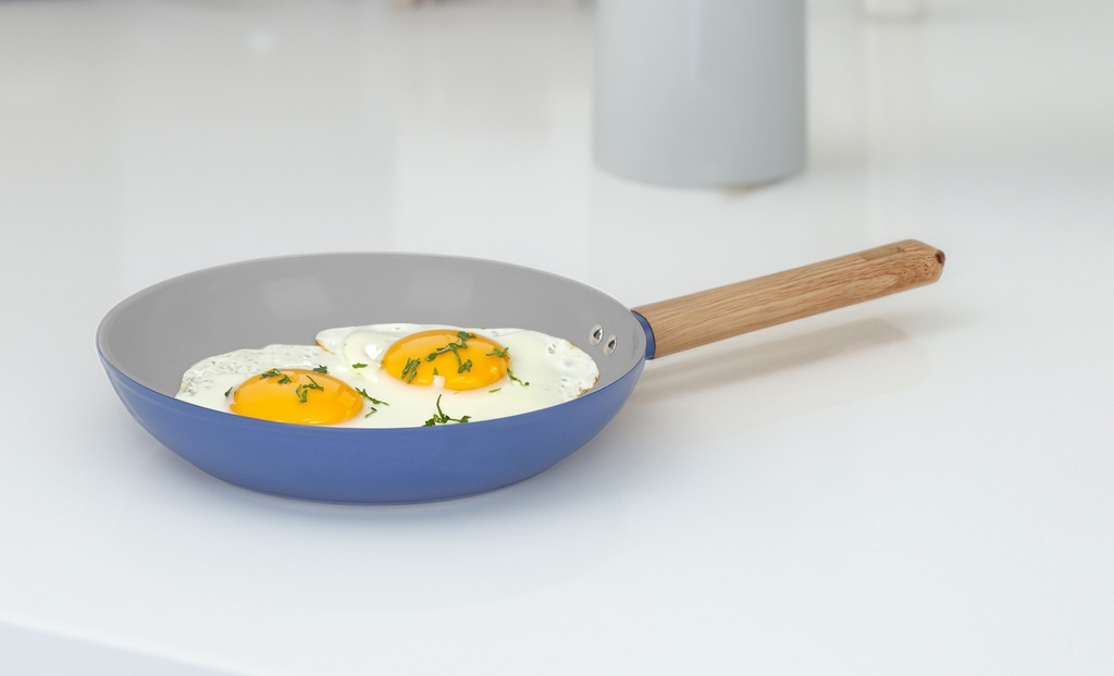 11"(28cm) Non-Stick Alum. Fry Pan (6 pc/ctn)