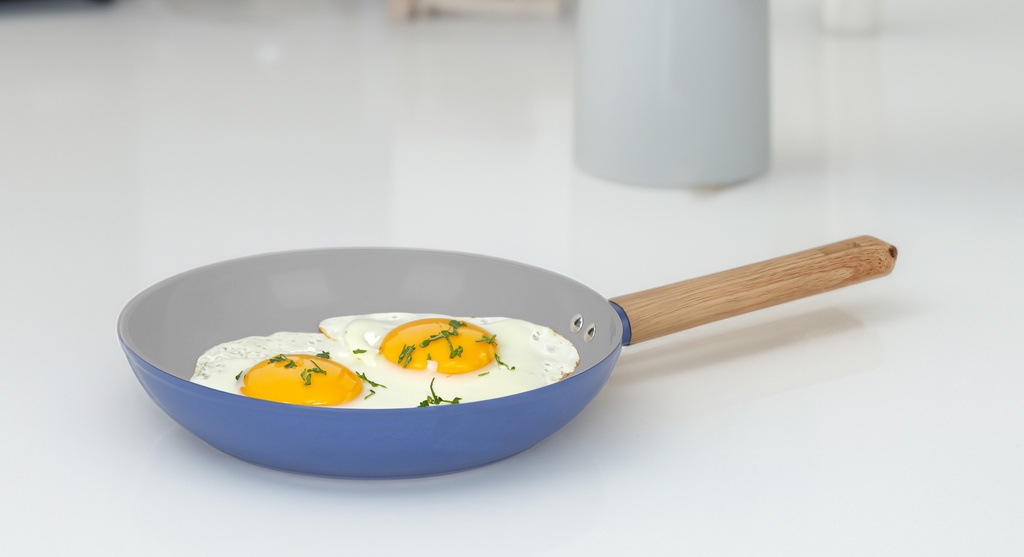 12"(30cm) Non-Stick Alum. Fry Pan (6 pc/ctn)