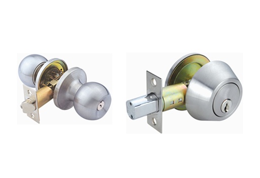 [DL121] 2 pc Stainless Steel Door Lock Set  (12 set/ctn)