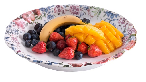 [M933-14] 14" Flower Shape Bowl100% Melamine (12 pc/ctn)