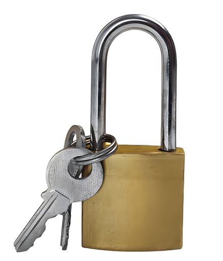 [DL200PB-25] Stainless Steel Door Lock and 3 Key Set (144 sets/ctn)