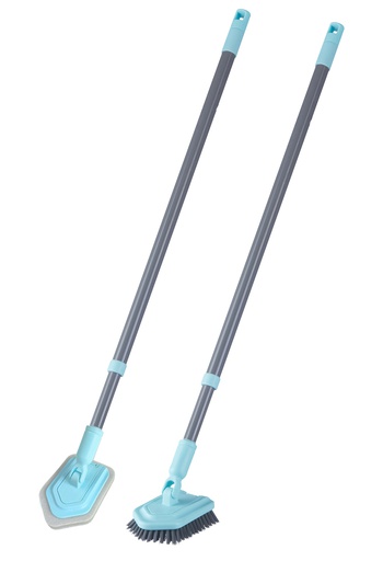 [C21301] Extendable Tub & Tile Brush w. Sponge (12 pc/ctn)
