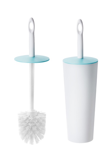 [16724] Plastic Enclosed Toilet Brush (12 pc/ctn)