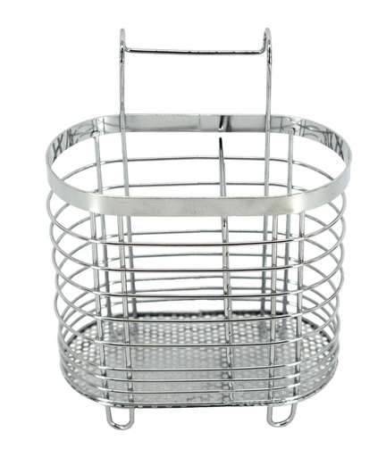 [18109] Chrome Plated Utensil Holder (24 pcs/ctn)