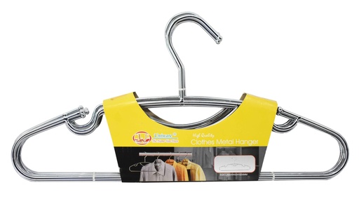 [18112] 6 pc Heavy Duty Metal Hanger (12 sets/ctn)