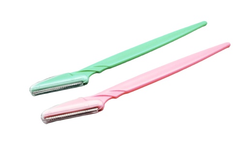 [BU-H11] Eyebrow/Facial Hair Razor 2pc (576 sets/ctn)